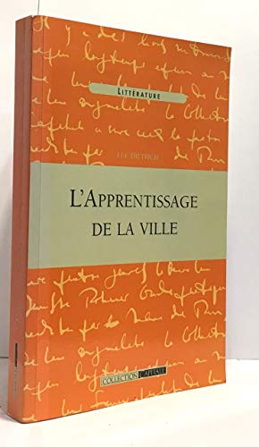 Stock image for L'apprentissage de la ville for sale by Ammareal