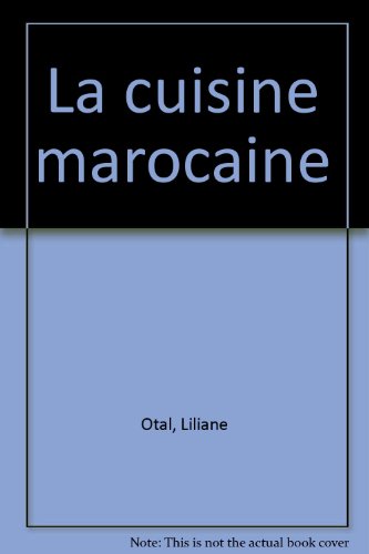 Beispielbild fr Aed Cuisine Marocaine (La) zum Verkauf von Ammareal