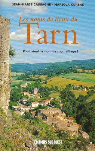 Stock image for Noms De Lieux Du Tarn (Les) for sale by Ammareal