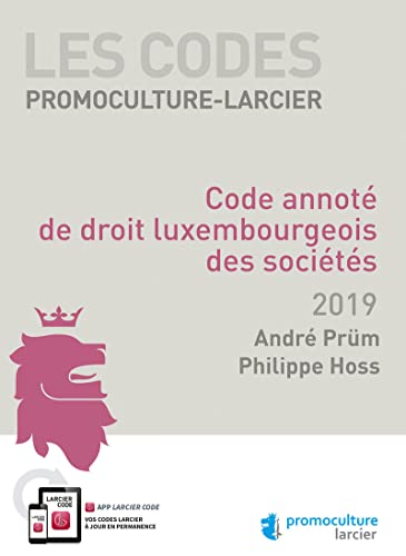 Stock image for Code Promoculture-Larcier - Code des societes - Company Law Code 2017 (Les Codes Promoculture-Larcier) for sale by Revaluation Books
