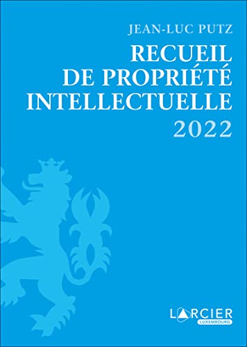 Stock image for Recueil de Proprit intellectuelle 2022 for sale by medimops