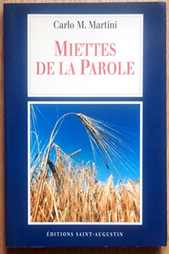 Beispielbild fr Miettes de la Parole zum Verkauf von Ammareal