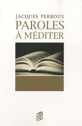 Beispielbild fr PAROLES A MEDITER zum Verkauf von Ammareal