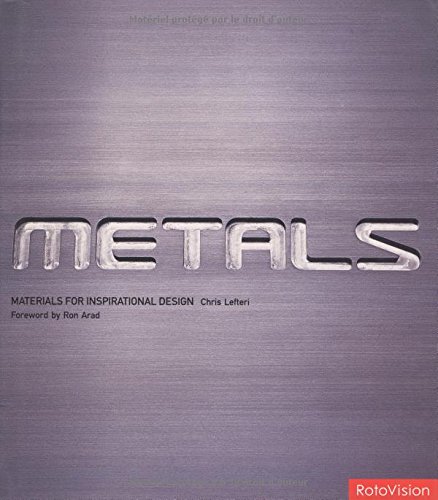 9782880467623: Materials for Inspirational Design: Metals (Materials for Inspirational Design S.)