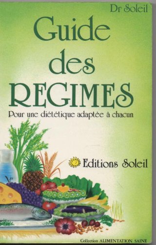 Stock image for Guide des rgimes for sale by Ammareal