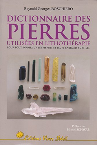 Beispielbild fr Dictionnaire des pierres utilises en lithothrapie zum Verkauf von medimops