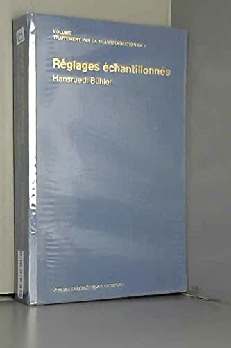 9782880740085: Rglages chantillonns vol. 1 traitement par la transformation en z