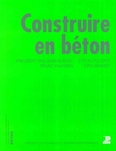 Beispielbild fr Construire En Bton : Conception Des Btiments En Bton Arm zum Verkauf von RECYCLIVRE