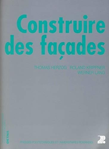 Stock image for Construire des faades for sale by LeLivreVert