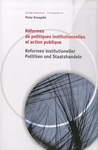 Beispielbild fr Rformes de politiques institutionnelles et action publique zum Verkauf von medimops