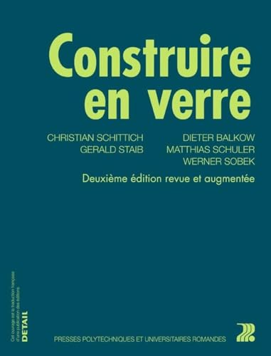 9782880749231: Construire en verre