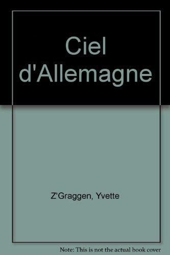 Stock image for Ciel d'Allemagne for sale by Ammareal