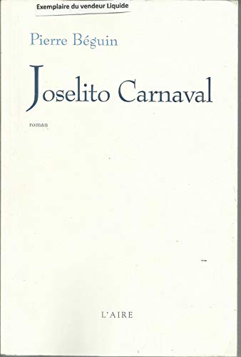 Beispielbild fr Joselito Carnaval zum Verkauf von Ammareal