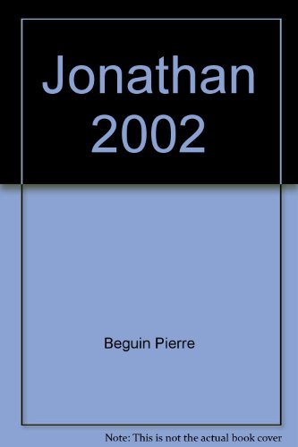 Beispielbild fr JONATHAN 2002 zum Verkauf von Chapitre.com : livres et presse ancienne