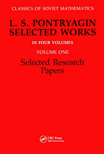 Imagen de archivo de Selected Research Papers 1 Classics of Soviet Mathematics a la venta por PBShop.store UK