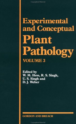 Stock image for Experimental Conceptual Plant Pathology, Vol 3 for sale by Zubal-Books, Since 1961