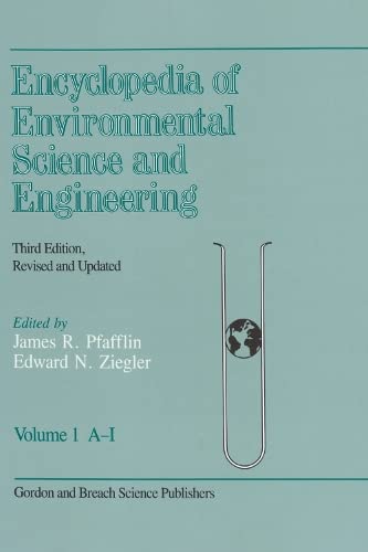 Imagen de archivo de Encyclopedia of Environmental Science and Engineering (2 Vol. Set) a la venta por Solr Books