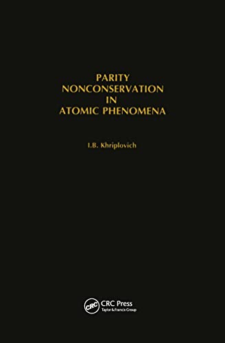 9782881247729: Parity Nonconservation in Atomic Phenomena