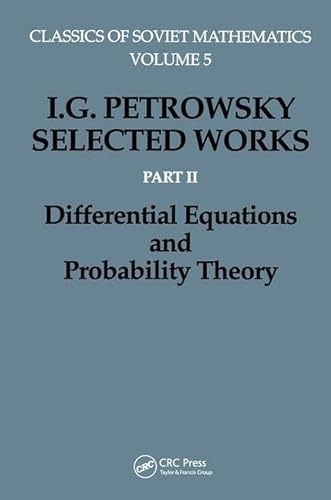 9782881249792: Differential Equations: Part II: Differential Equations and Probability Theory (Classics of Soviet Mathematics)