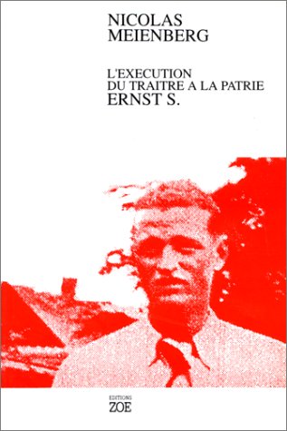 Stock image for L'Excution du tratre  la patrie Ernst for sale by librairie le Parnasse