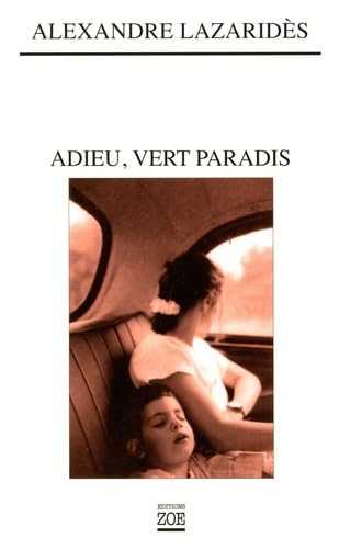 Stock image for Adieu, vert paradis for sale by Ammareal