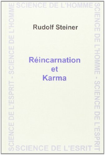 Reincarnation Et Karma (9782881890123) by Steiner, Rudolf