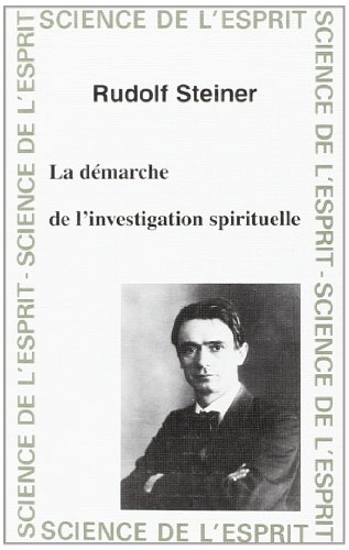 Demarche De L'Investigation (9782881891373) by Steiner