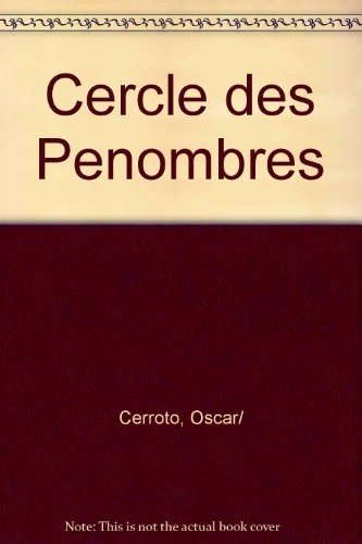 Beispielbild fr Cercle de pnombres. zum Verkauf von Loc Simon
