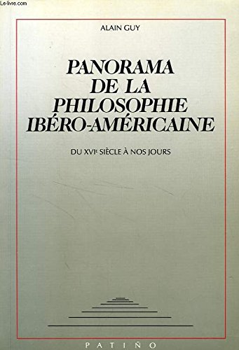 Beispielbild fr Panorama philo. Ibro-amricaine zum Verkauf von Ammareal