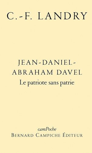 Beispielbild fr Jean-Daniel-Abraham Davel: Le patriote sans patrie zum Verkauf von medimops