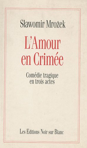 Stock image for L'amour en Crime. Comdie tragique en trois actes for sale by Ammareal