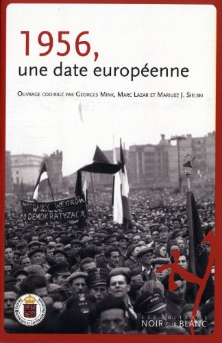 Beispielbild fr 1956 UNE DATE EUROPEENNE (0000) zum Verkauf von Gallix