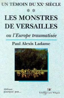 Beispielbild fr Les Monstres de Versailles zum Verkauf von Ammareal