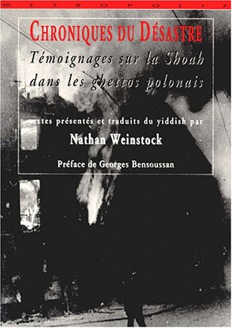 Beispielbild fr Chroniques du desastre (French Edition) zum Verkauf von Zubal-Books, Since 1961