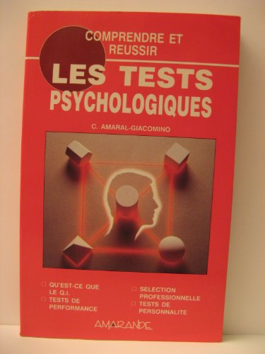 Stock image for Comprendre et russir les tests psychologiques for sale by Ammareal