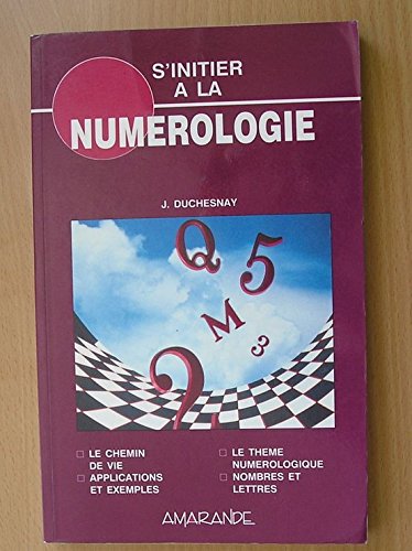 Stock image for S'initier  la numrologie for sale by medimops