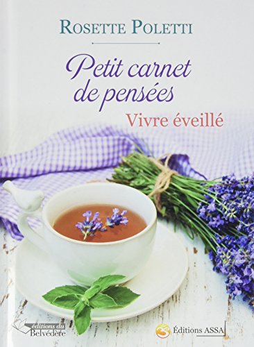 Imagen de archivo de PETIT CARNET DE PENSEES VIVRE EVEILLE a la venta por Ammareal