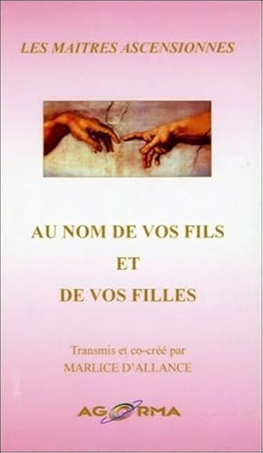 9782884410274: Au nom de vos fils et de vos filles