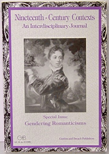 Gendering Romanticisms (9782884492294) by Hanley, Keith; Kucich, Greg