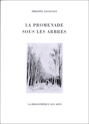 Beispielbild fr La promenade sous les arbres zum Verkauf von Ammareal