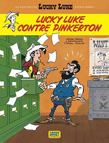 Stock image for Les Aventures de Lucky Luke d'apr?s Morris - Tome 4 - Lucky Luke contre Pinkerton (Les Aventures de Lucky Luke d', 4) (French Edition) for sale by SecondSale