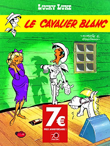 Imagen de archivo de Lucky Luke - tome 10 - Cavalier Blanc (Le) - OP 70 ANS a la venta por Librairie Th  la page