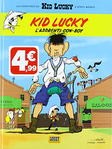 Imagen de archivo de Aventures de Kid Lucky d'aprs Morris (Les) - tome 1 - L'Apprenti Cow-boy a la venta por Librairie Th  la page