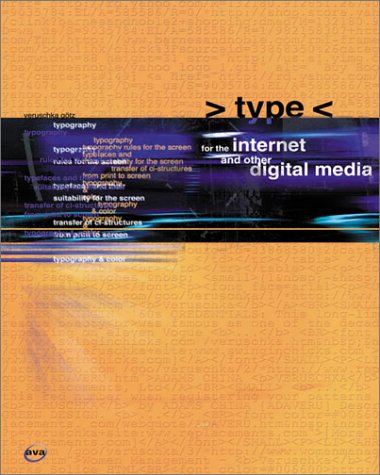 9782884790024: Type for the Internet and Other Digital Media (E-design S.)