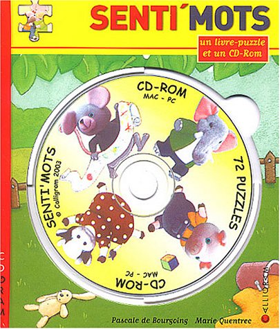 Stock image for Senti'mots (1 livre-puzzle + 1 CD-Rom) for sale by Ammareal