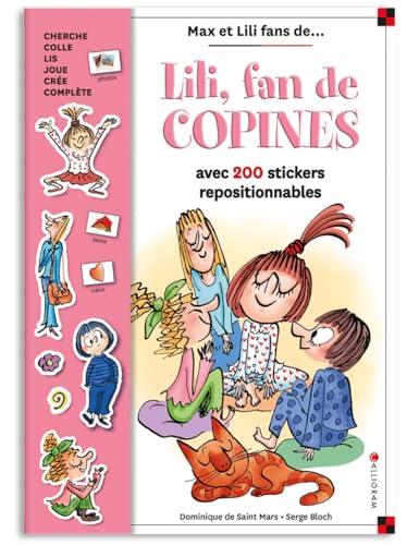 9782884807234: Lili, fan de copines: Avec 200 stickers repositionnables