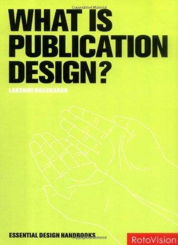Beispielbild fr What is Publication Design zum Verkauf von Ammareal