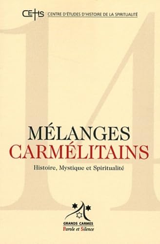Beispielbild fr Melanges carmelitains 14 zum Verkauf von Buchpark