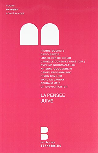 Stock image for La pense juive for sale by Librairie Th  la page