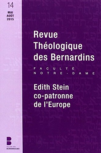 Stock image for Revue theologique des bernardins n14 [Broch] Collge des Bernardins for sale by BIBLIO-NET